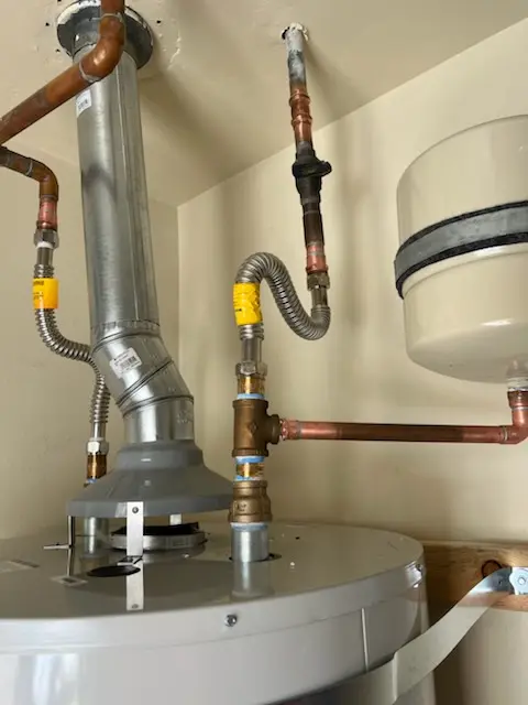 Water heater installation and plumbing repair in Homewood at Martinsburg