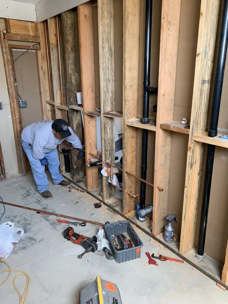 Commercial rough-in plumbing for Trenchless Sewer Repair in Homewood at Martinsburg